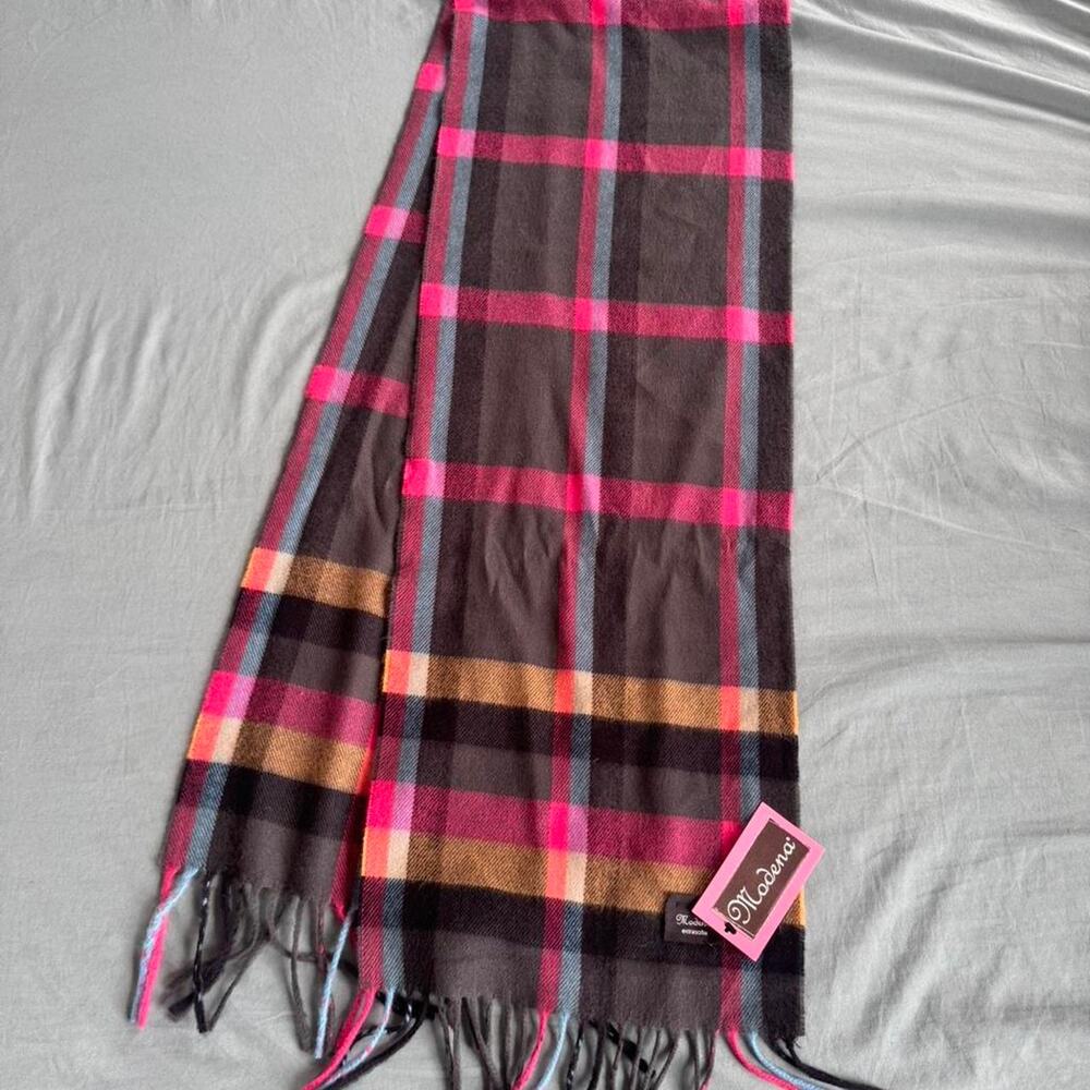 Brand New w/ Tag Modena plaid scarf